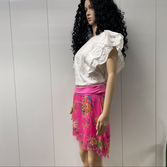 🌺NWT FLORAL PULL ON SKIRT - Picture 10 of 10